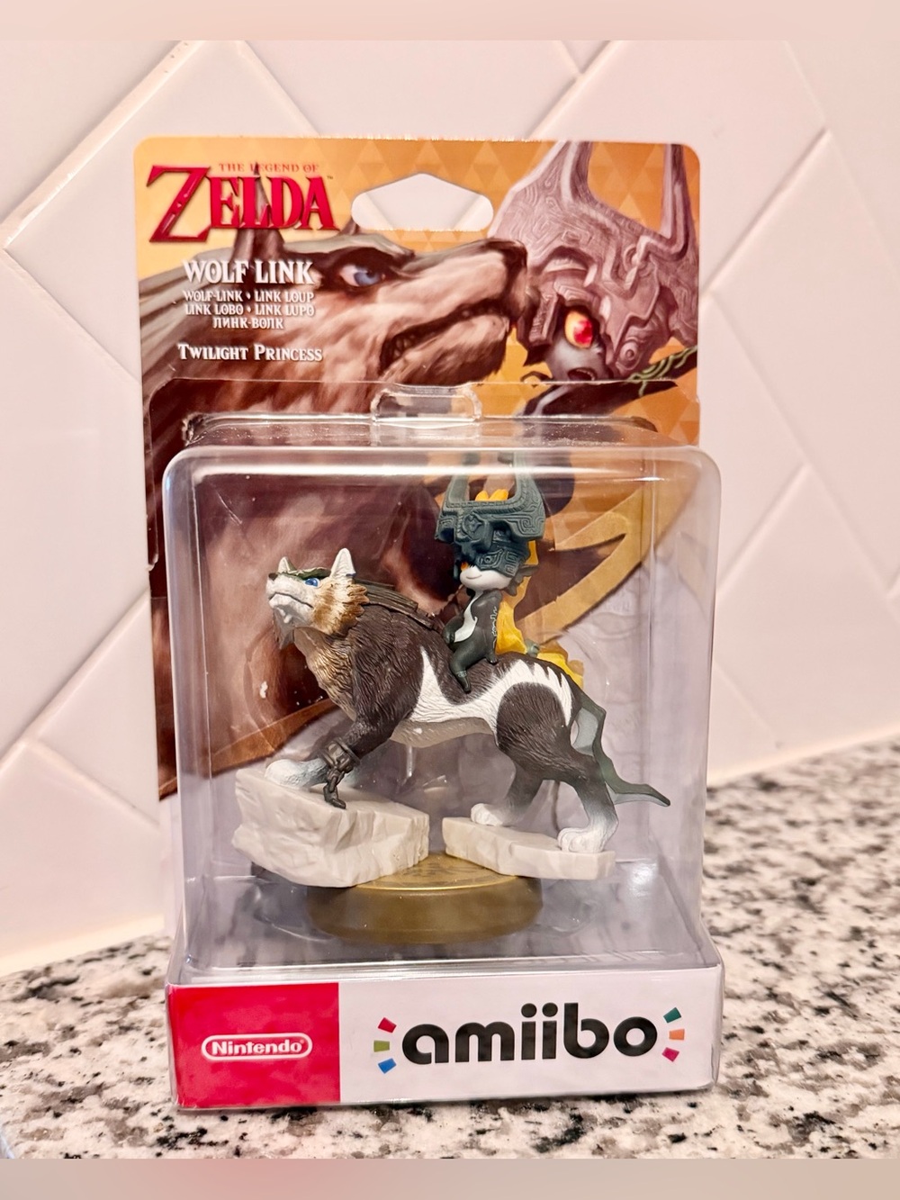 The Legend of Zelda Twilight Princess Wolf Link Amiibo